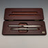 ヴィンテージ 純銀製レターオープナー&ボールペンセット 木製ケース入り