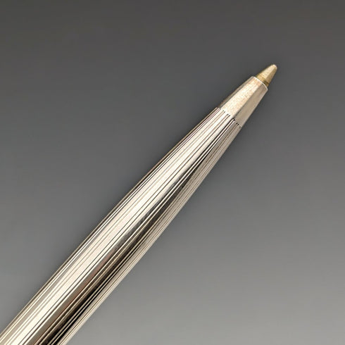 ヴィンテージ 純銀製レターオープナー&ボールペンセット 木製ケース入り