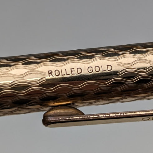 英国ヴィンテージ ヤード・オ・レッド ロールドゴールド 推進式ペンシル ケース入