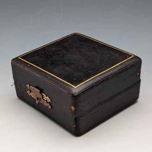 19世紀末頃 英国アンティーク シルバープレート製 ナプキンリング 6個セット ケース入り