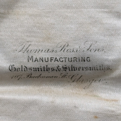 1920年頃 英国アンティーク シルバープレート製 サービングカトラリートリオ Allen & Darwin