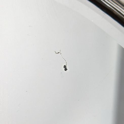 1905 British Antique Sterling Silver Frame Desk Mirror Makeup Mirror Elkington