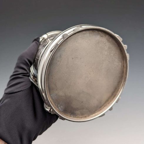 Late 19th Century US Antique Silver Plated Pocket Watch Holder & Jewelry Box Reed & Barton
