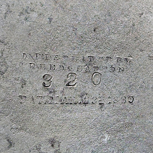 19世紀末 米国アンティーク シルバープレート 懐中時計ホルダー&ジュエリーボックス Reed&Barton