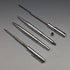 Circa 1970 British Vintage Yard O' Red Sterling Silver Propelled Pencil & Ballpoint Pen