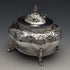 1903 British Antique Sterling Silver Tea Caddy 196g Thomas White