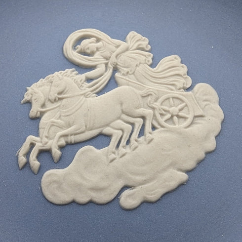 英國復古 Wedgwood 碧玉盤淡藍色