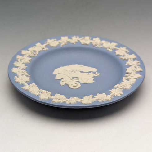 英國復古 Wedgwood 碧玉盤淡藍色