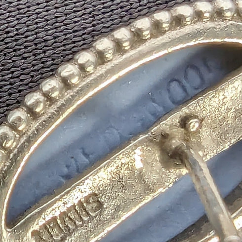 英国ヴィンテージ ウェッジウッド シルバー&ジャスパーウェア ピアス