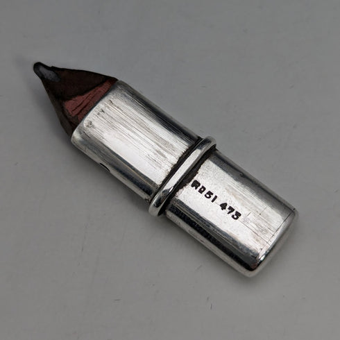 1916 British Antique Sterling Silver Pencil Holder Sampson Mordan