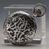 Circa 1900 Antique Swiss made small pocket watch Engraved silver side case Good working condition