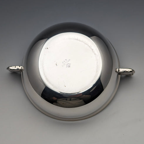 美國復古鍍銀松鼠裝飾碗 WALLACE