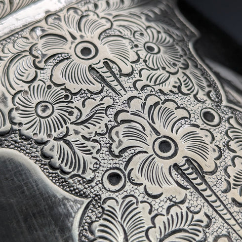 Circa 1880 British antique silver plated teapot