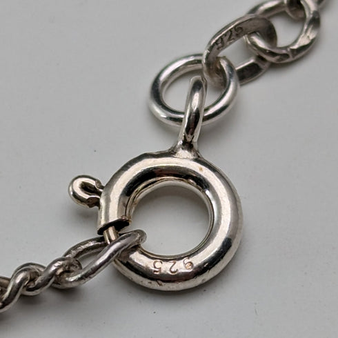 英國復古 Wedgwood 純銀和黑碧玉吊墜項鍊