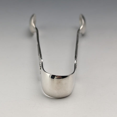 1914 British Antique Sterling Silver Sugar Tongs 24g Stokes&Ireland