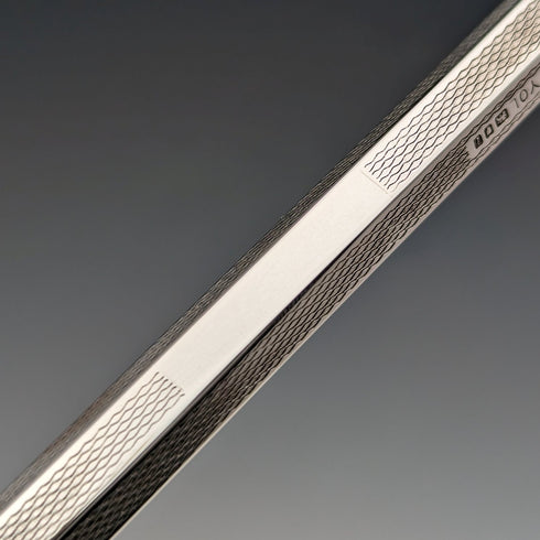 1964 British Vintage Yard O' Red Sterling Silver Hexagonal Pencil in Case