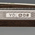 1964 British Vintage Yard O' Red Sterling Silver Hexagonal Pencil in Case