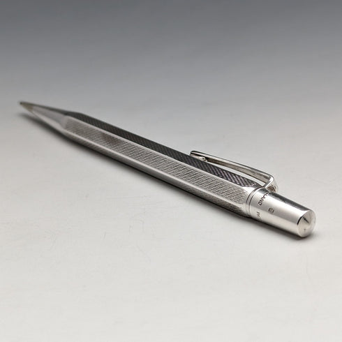 1964 British Vintage Yard O' Red Sterling Silver Hexagonal Pencil in Case