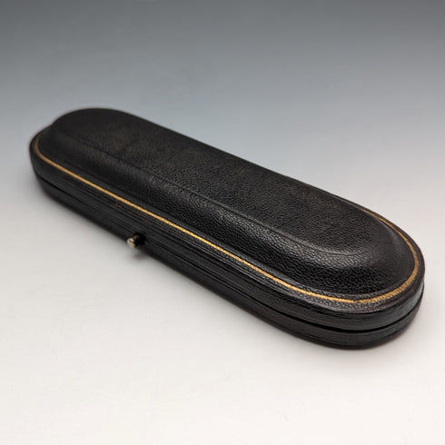 1898 British Antique Sterling Silver Christening Spoon John Round & Son in Case