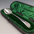 1898 British Antique Sterling Silver Christening Spoon John Round & Son in Case