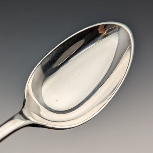 1898 British Antique Sterling Silver Christening Spoon John Round & Son in Case