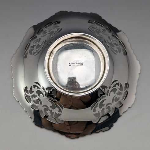 1934 英國復古純銀耳環盤 90 克 Mappin & Webb