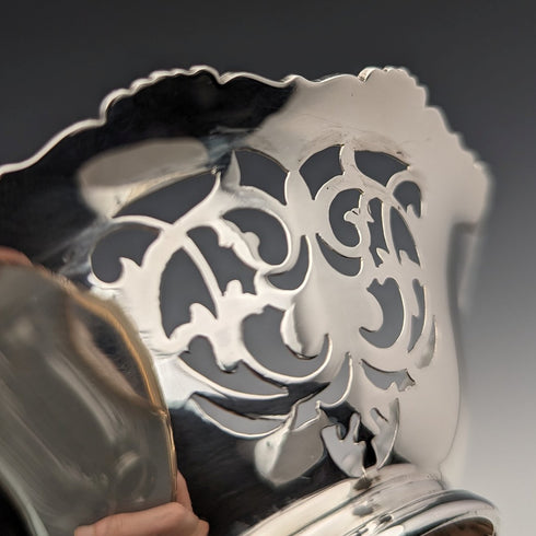 1934 英國復古純銀耳環盤 90 克 Mappin & Webb