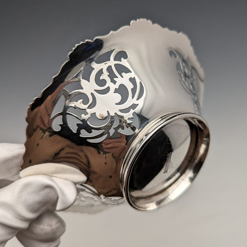 1934 英國復古純銀耳環盤 90 克 Mappin & Webb