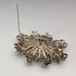 British Vintage Bluestone & Filigree Silver Brooch