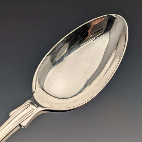 1914年頃 英国アンティーク 純銀製ティースプーン ペア Mappin & Webb