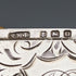 1913 British Antique Sterling Silver Vesta Case Match Case Samuel Levi