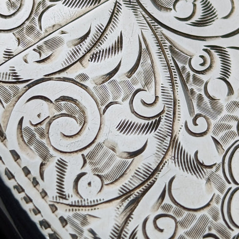 1912 British Antique Sterling Silver Vesta Case Match Case William Henry Sparrow