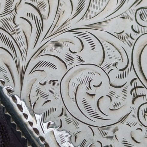 1904 British Antique Sterling Silver Vesta Case Match Case Joseph Gloster