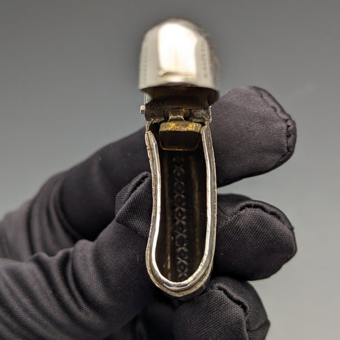 1904 British Antique Sterling Silver Vesta Case Match Case Joseph Gloster