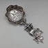 1911 British Antique Sterling Silver Large Tea Caddy Spoon Berthold Hermann Muller