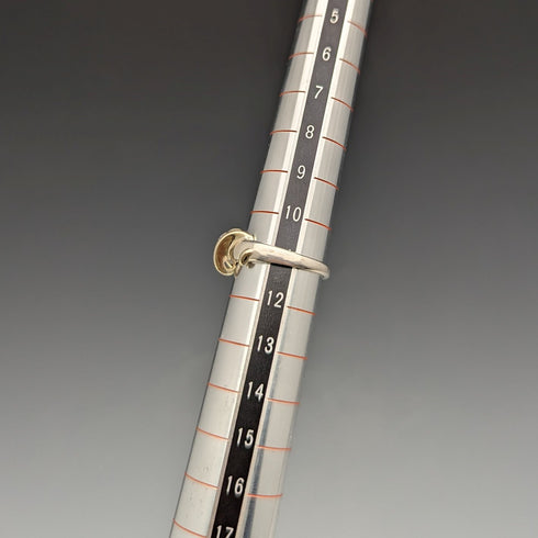 英國復古珠寶立方氧化鋯純銀戒指(11 號)戒指