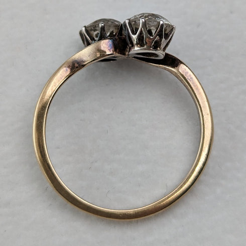 英國復古珠寶K9金Toi Emore戒指(13號)戒指