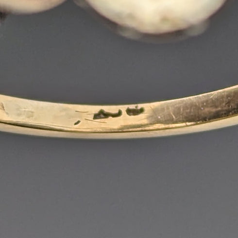 英國復古珠寶K9金Toi Emore戒指(13號)戒指