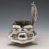 1912 British Antique Sterling Silver Jewelry Box 370g Jones & Crompton
