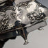 1912 British Antique Sterling Silver Jewelry Box 370g Jones & Crompton