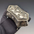 1912 British Antique Sterling Silver Jewelry Box 370g Jones & Crompton