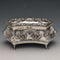 1912 British Antique Sterling Silver Jewelry Box 370g Jones & Crompton