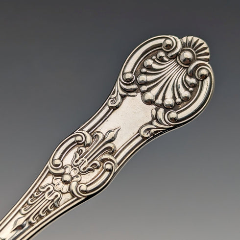 英国アンティーク シルバープレート製 フィッシュサービングナイフ Martin Hall