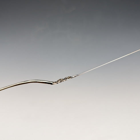 Antique 800 Silver Pastry Server with Rose Sculpture