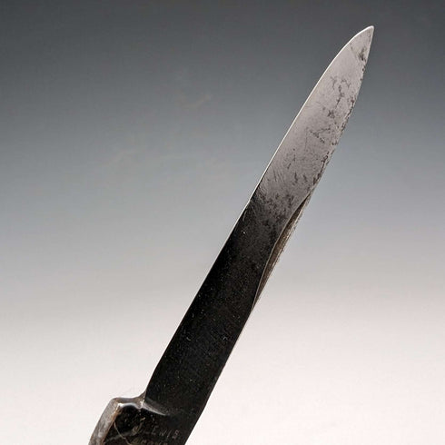 British Antique Bone Handle Pen Knife Steel Blade x2 J Lewis & Sons
