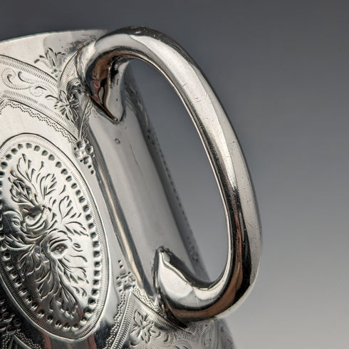 1885 年英國古董純銀馬克杯 120 克 Mappin & Webb