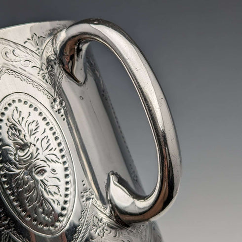 1885 年英國古董純銀馬克杯 120 克 Mappin & Webb