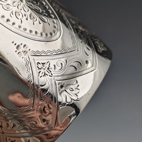 1885 年英國古董純銀馬克杯 120 克 Mappin & Webb