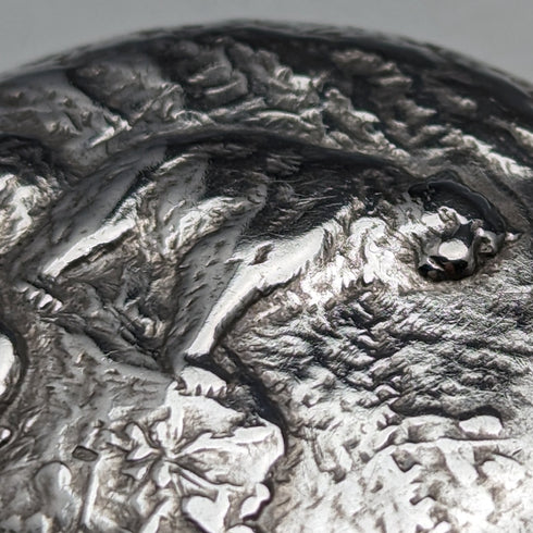 Circa 1912 Antique Zenith pocket watch engraved silver side hunter in good working order