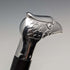 British Vintage Men's Walking Stick Eagle Head Handle Black Shaft 90cm
